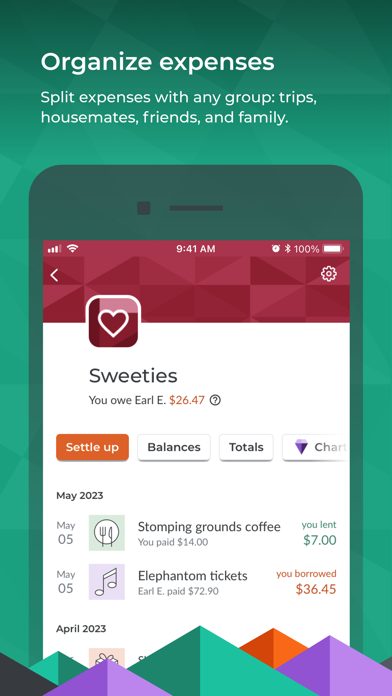 Pantalla para añadir gasto de Splitwise
